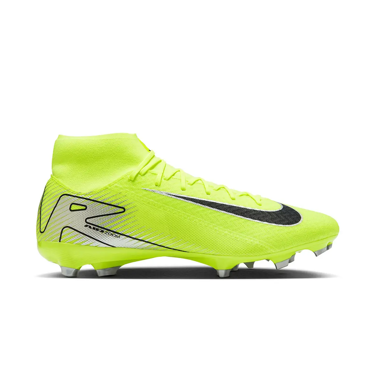 Mercurial Superfly 10 Academy Fg/Mg Fosforlu Yeşil Erkek Futbol Kramponu