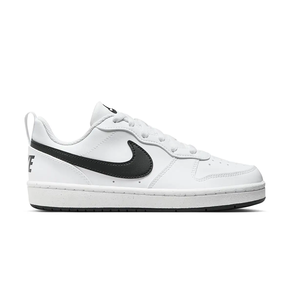 Court Borough Low Recraft (Gs) Beyaz & Siyah Sneaker & Günlük Spor Ayakkabı