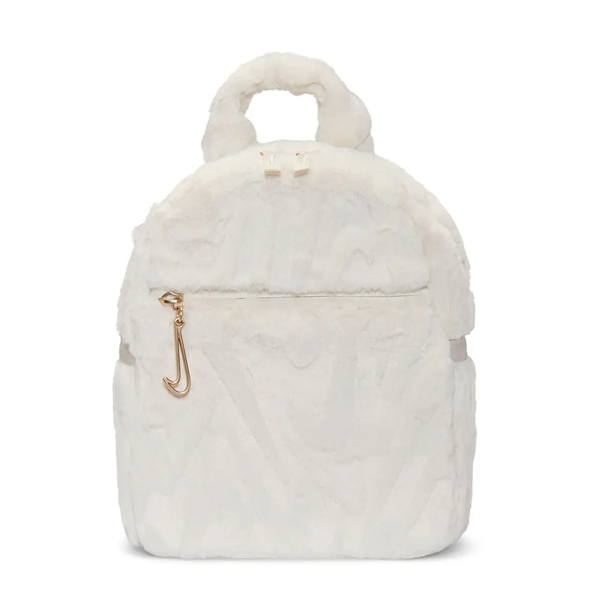 Futura Fur Mini Backpack Bej Kadın Sırt Çantası