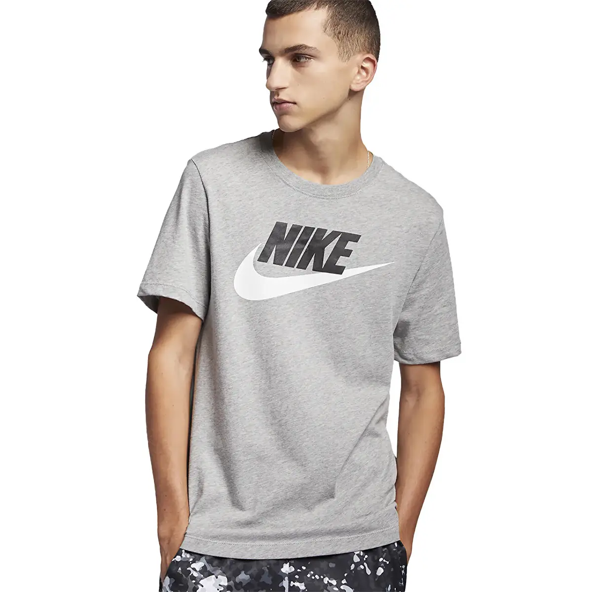 M Nsw Tee Icon Futura Gri Erkek Tişört